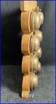 N. N. Hill Brass Co. RARE Antique Bicycle Bells Early Sample USA 1887 19th C Folk
