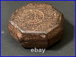 Old Vintage Early Rare Star Shape Rustic Iron Islamic Seal Stamp Collectible