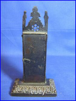 Original Rare Antique Early Victorian Gothic Cast Thermometer