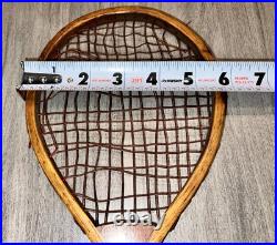 Pair Of Antique Early 20th Century Salesman Sample Tennis Racquets 15 Long RARE Pair Of Antique Early 20th Century Salesman Sample Tennis Racquets 15 Long RARE
