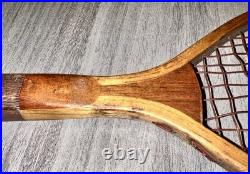 Pair Of Antique Early 20th Century Salesman Sample Tennis Racquets 15 Long RARE Pair Of Antique Early 20th Century Salesman Sample Tennis Racquets 15 Long RARE