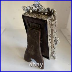 Pretty Rare Small & Early Victorian Photo Frame William Comyns London 1887 40g