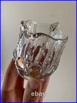 Prewar Pressed Glass Milk Pitcher Meiji Taisho Early Showa Rare Antique