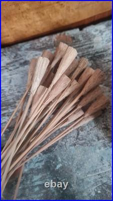 Quiver & Blow Darts Bamboo Early 19th Century Malaysia / South East Asia Rare