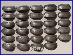 RARE 29 Antique Metal/Copper Pharmacy Apothecary Cabinet Drawer Pulls Knobs