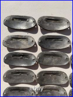 RARE 29 Antique Metal/Copper Pharmacy Apothecary Cabinet Drawer Pulls Knobs