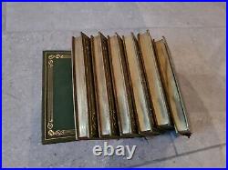 RARE ANTIQUE 7 VOLUMES OF SPECTATOR. EARLY 18th C. BOOKS