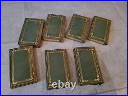 RARE ANTIQUE 7 VOLUMES OF SPECTATOR. EARLY 18th C. BOOKS