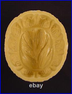 RARE ANTIQUE AMERICAN EARLY 1800s CORN MOLD YELLOW WARE RARE ANTIQUE AMERICAN EARLY 1800s CORN MOLD YELLOW WARE