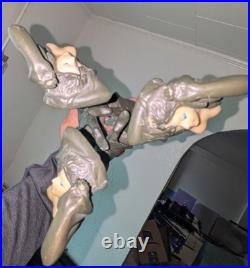 RARE? ANTIQUE BRONZE JB HIRSCH GERDAGOBRUCHON 3 RISQUE LADIES one other on net