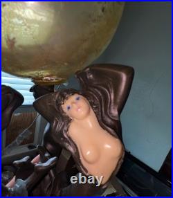 RARE? ANTIQUE BRONZE JB HIRSCH GERDAGOBRUCHON 3 RISQUE LADIES one other on net