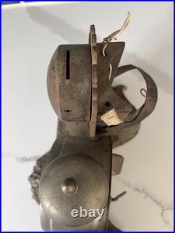 RARE ANTIQUE DARCHE BANK SAFETY DEPOSIT ALARM CLOCK LIGHT Early 1900s