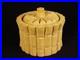 RARE_ANTIQUE_EARLY_1800s_BAMBOO_GAME_DISH_with_LID_CANE_CANEWARE_YELLOW_WARE_01_as