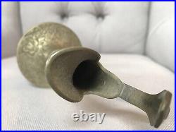 RARE ANTIQUE Rustic Brass Urn Metal Wine Vessel Water Pitcher Aladdin Oil Lamp RARE ANTIQUE Rustic Brass Urn Metal Wine Vessel Water Pitcher Aladdin Oil Lamp