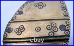 RARE ANTIQUE TRICK OPENING HANDMADE FOLKART SNUFF BOX LATE 1700sEARLY 1800s