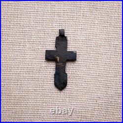 RARE ANTIQUE c. LATE 1400s EARLY 1500s RUSSIAN ORTHODOX CRUCIFIX PENDANT 133