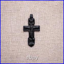 RARE ANTIQUE c. LATE 1400s EARLY 1500s RUSSIAN ORTHODOX CRUCIFIX PENDANT 133