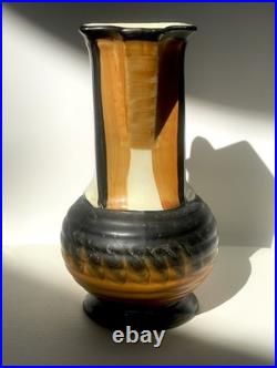 RARE ART DECO JUG / VASE Geometric CIRCLE INTO SQUARE by Myott Son Ltd
