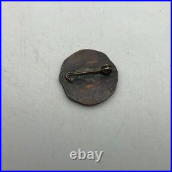 RARE Antique ANTI CIGARETTE LEAGUE Lapel Pin Badge Early Vintage HTF Scarce F9