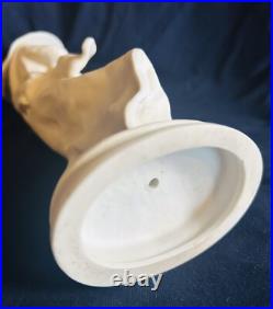 RARE Antique Art Nouveau Maurice Guiraud Rivière Biscuit Porcelain Figurine