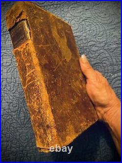 RARE Antique Book 1794 Belknap American Biography Boston Vol 1 Only Early VTG RARE Antique Book 1794 Belknap American Biography Boston Vol 1 Only Early VTG