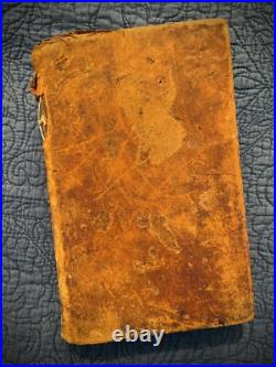 RARE Antique Book 1794 Belknap American Biography Boston Vol 1 Only Early VTG RARE Antique Book 1794 Belknap American Biography Boston Vol 1 Only Early VTG