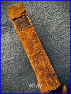 RARE Antique Book 1794 Belknap American Biography Boston Vol 1 Only Early VTG RARE Antique Book 1794 Belknap American Biography Boston Vol 1 Only Early VTG