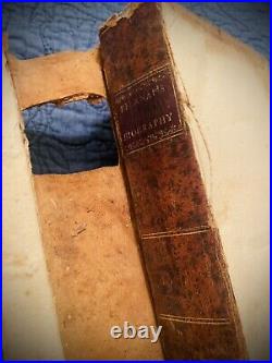 RARE Antique Book 1794 Belknap American Biography Boston Vol 1 Only Early VTG RARE Antique Book 1794 Belknap American Biography Boston Vol 1 Only Early VTG