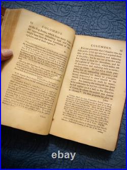 RARE Antique Book 1794 Belknap American Biography Boston Vol 1 Only Early VTG RARE Antique Book 1794 Belknap American Biography Boston Vol 1 Only Early VTG
