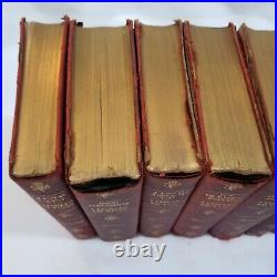 RARE Antique Charles Dickens 12 Book Set Early 1900s Thomas Nelson & Sons