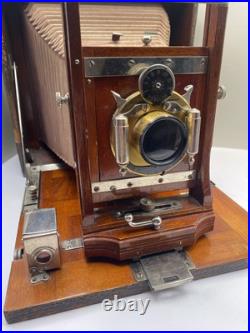 RARE Antique Early 1900's Camera withWollensak High Grade Cymmetrical Lens RARE Antique Early 1900's Camera withWollensak High Grade Cymmetrical Lens