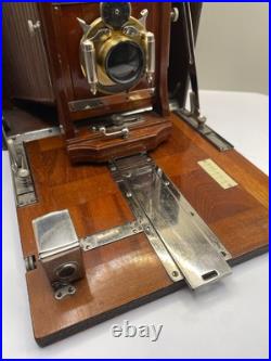 RARE Antique Early 1900's Camera withWollensak High Grade Cymmetrical Lens RARE Antique Early 1900's Camera withWollensak High Grade Cymmetrical Lens