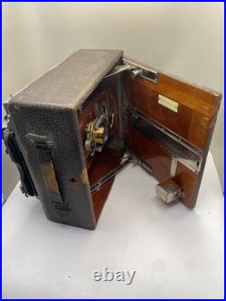 RARE Antique Early 1900's Camera withWollensak High Grade Cymmetrical Lens RARE Antique Early 1900's Camera withWollensak High Grade Cymmetrical Lens