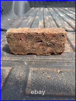RARE Antique Early 1900's Clay Brick J & W. H Brick Company