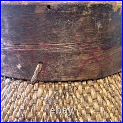 RARE Antique Early 1900s Handmade Chinese Woven Wood Fishing River Basket 14