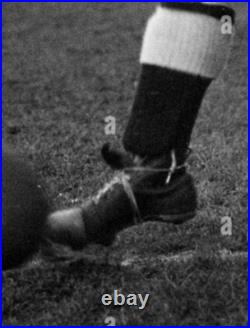 RARE Antique Early 1900s Soccer Football Leather Boots Shoes Vintage Size US9 42
