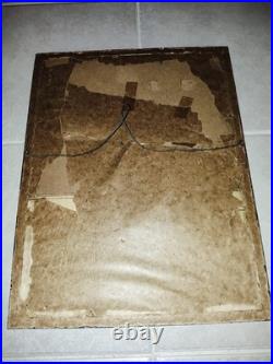 RARE Antique Early 1900s Thy Word Is Truth Lithograph Vintage Sign