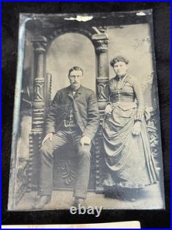 RARE Antique Early American Stagecoach Photo/Tintypes Eastern Oregon