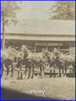 RARE Antique Early American Stagecoach Photo/Tintypes Eastern Oregon