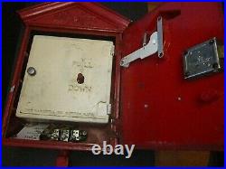 RARE Antique Early GameWell Fire Alarm Box COMPLETE GREAT CONDITION! Wisconsin