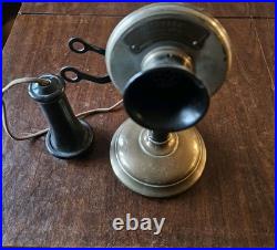 RARE Antique Early Monarch Candlestick Telephone Chicago-ALL ORIGINAL-L 180025