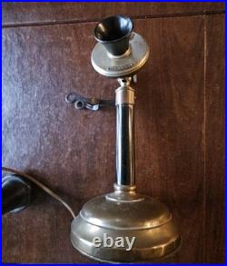 RARE Antique Early Monarch Candlestick Telephone Chicago-ALL ORIGINAL-L 180025