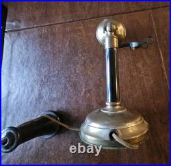 RARE Antique Early Monarch Candlestick Telephone Chicago-ALL ORIGINAL-L 180025