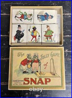RARE Antique Early Parker Brothers The Jolly Game Of Snap Salem Mass Complete OB RARE Antique Early Parker Brothers The Jolly Game Of Snap Salem Mass Complete OB