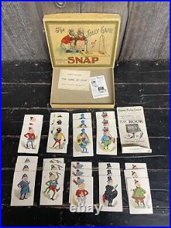 RARE Antique Early Parker Brothers The Jolly Game Of Snap Salem Mass Complete OB RARE Antique Early Parker Brothers The Jolly Game Of Snap Salem Mass Complete OB