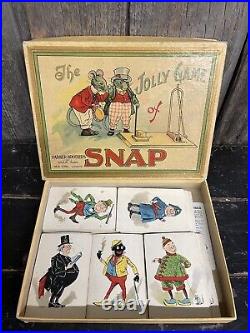RARE Antique Early Parker Brothers The Jolly Game Of Snap Salem Mass Complete OB RARE Antique Early Parker Brothers The Jolly Game Of Snap Salem Mass Complete OB