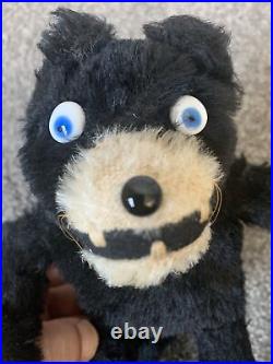 RARE Antique Felix the Cat Antique Early Farnell Mohair 7 Jointed Head Nice