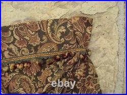 RARE Antique French 19th Century Tapestry CEIL DE LIT Bed Canopy/Valance/Pelmet