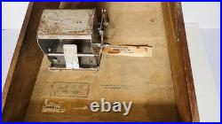 RARE Antique GERMANUS & NERGER Detektiv Cash Register WWI Era Early 1900s