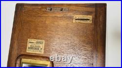 RARE Antique GERMANUS & NERGER Detektiv Cash Register WWI Era Early 1900s